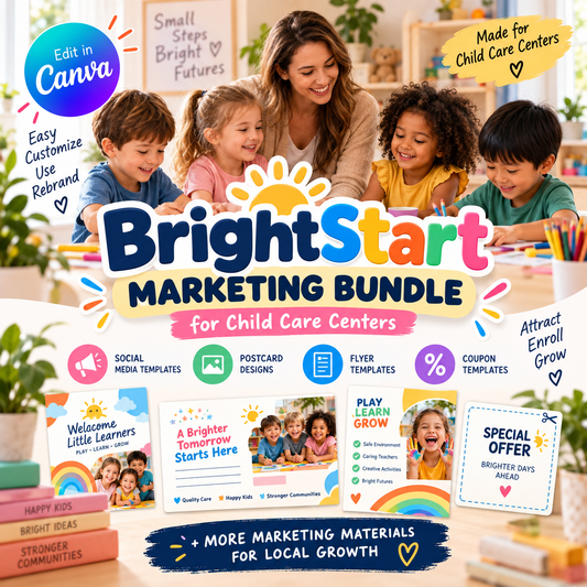 Bright Start Marketing Bundle for Child Care Centers