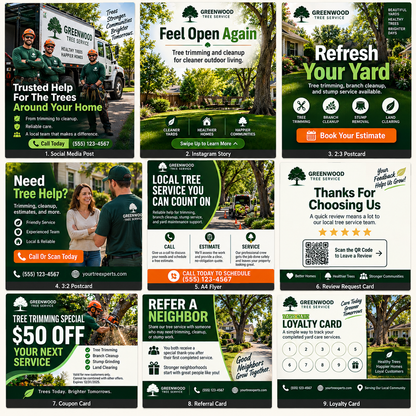 Canopy Pro Marketing Kit for Tree Service Companies