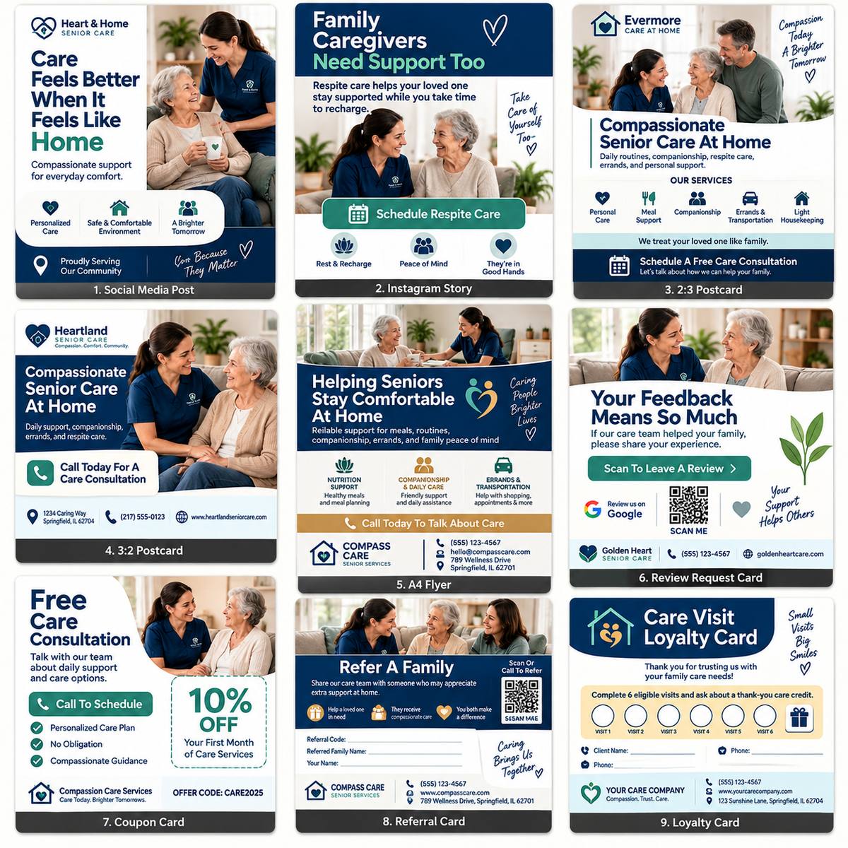 Care Bridge Marketing Kit for Senior Care Providers