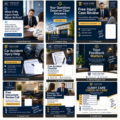 ClaimTrust Marketing Bundle for Personal Injury Lawyers