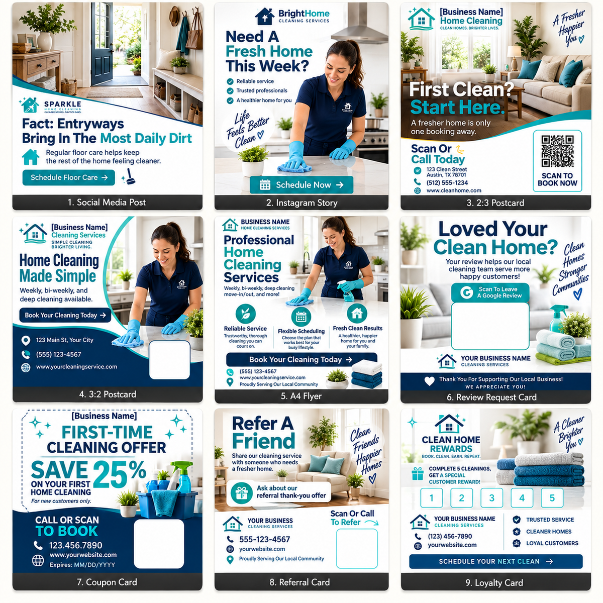CleanSweep Marketing Bundle for Cleaning Services
