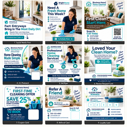 CleanSweep Marketing Bundle for Cleaning Services