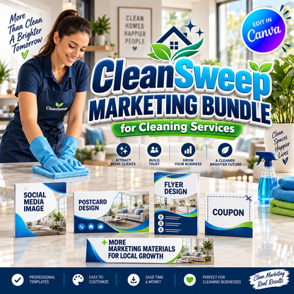 CleanSweep Marketing Bundle for Cleaning Services