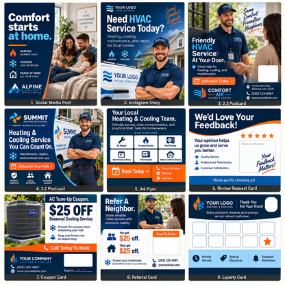 ComfortFlow Marketing Bundle for HVAC Contractors