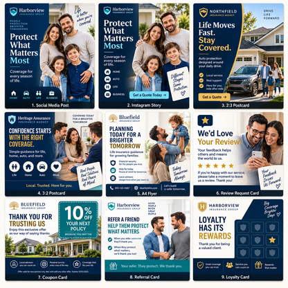 CoverWise Marketing Kit for Insurance Agencies