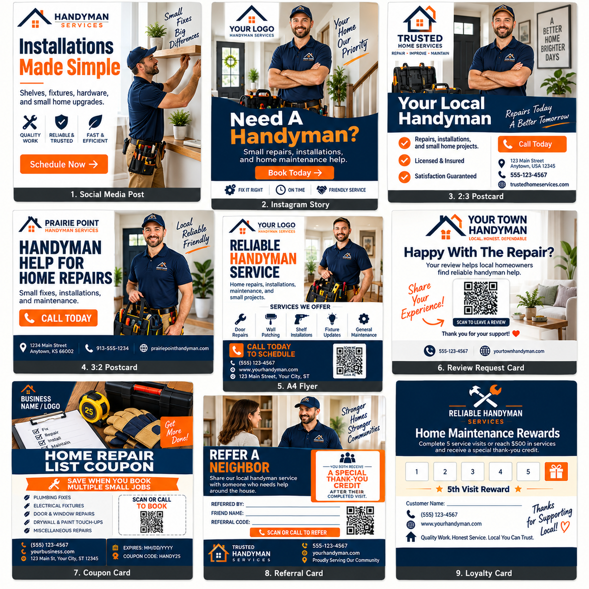Fix Ready Marketing Bundle for Handyman Services