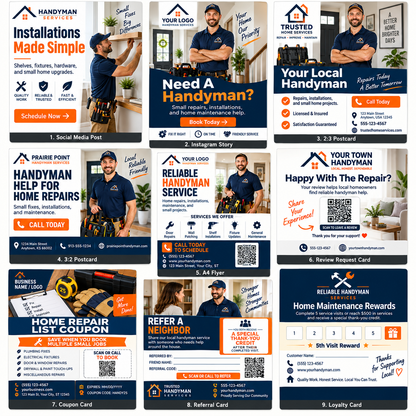 Fix Ready Marketing Bundle for Handyman Services