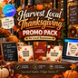 Harvest Local Thanksgiving Promo Pack for Local Businesses
