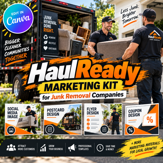 Haul Ready Marketing Kit for Junk Removal Companies