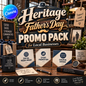 Heritage Father's Day Promo Pack for Local Businesses
