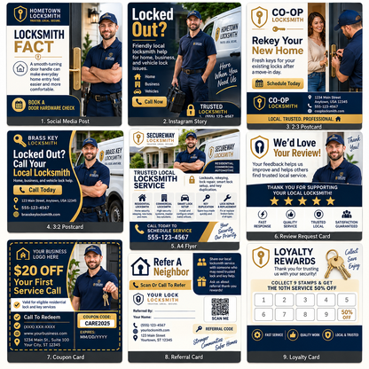 Key Secure Marketing Bundle for Locksmiths