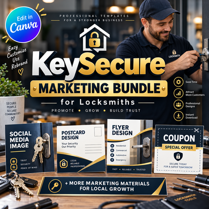 Key Secure Marketing Bundle for Locksmiths