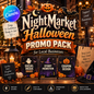 Night Market Halloween Promo Pack for Local Businesses