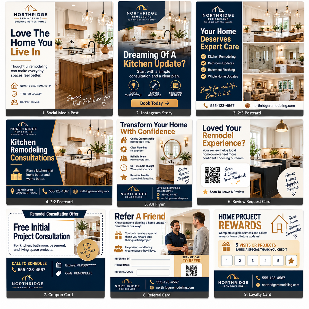 Renovate Pro Marketing Kit for Remodelling Contractors