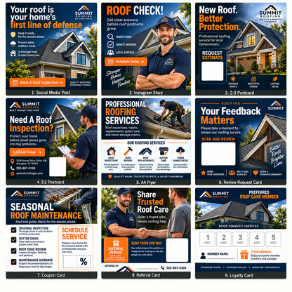 RoofRise Marketing Bundle for Roofing Contractors