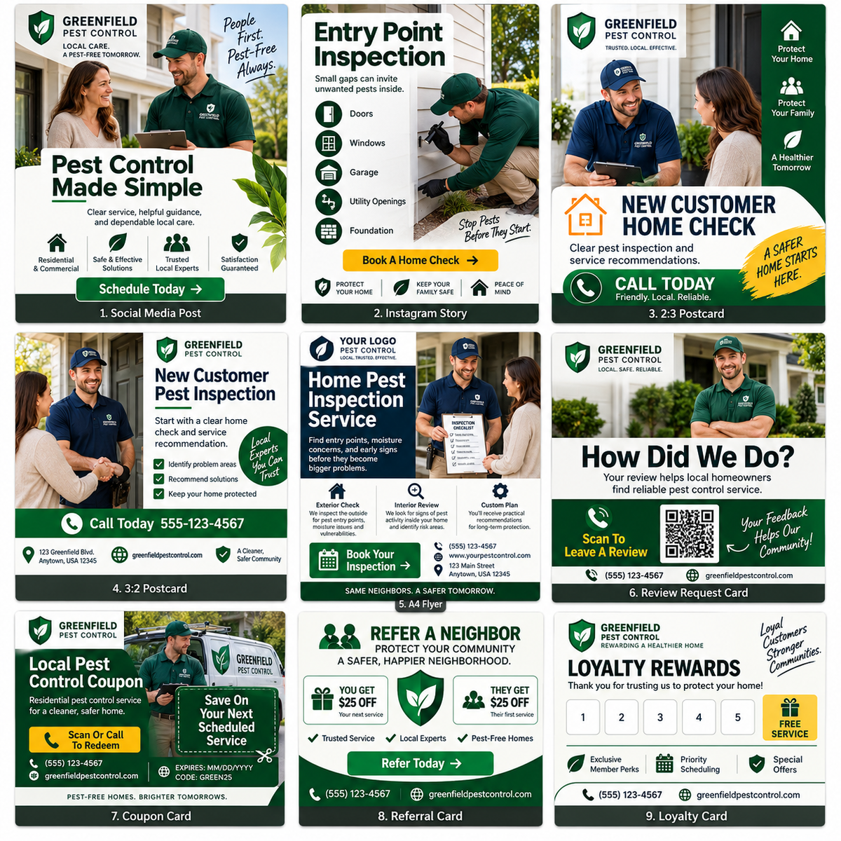 Shield Home Marketing Kit for Pest Control Companies