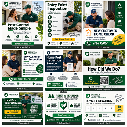 Shield Home Marketing Kit for Pest Control Companies