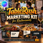 TableRush Marketing Kit for Restaurants